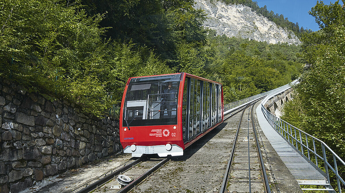 Mendola/Mendel funicular.